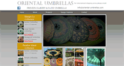 Desktop Screenshot of oriental-umbrellas.com